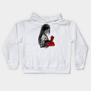 Tifa Childhood Friend Kids Hoodie